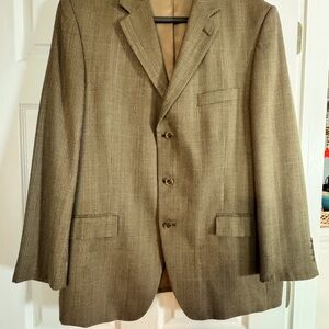 READY FOR FALL! 
44R Stafford Executive Silk Wool Sport Coat Jacket Blazer